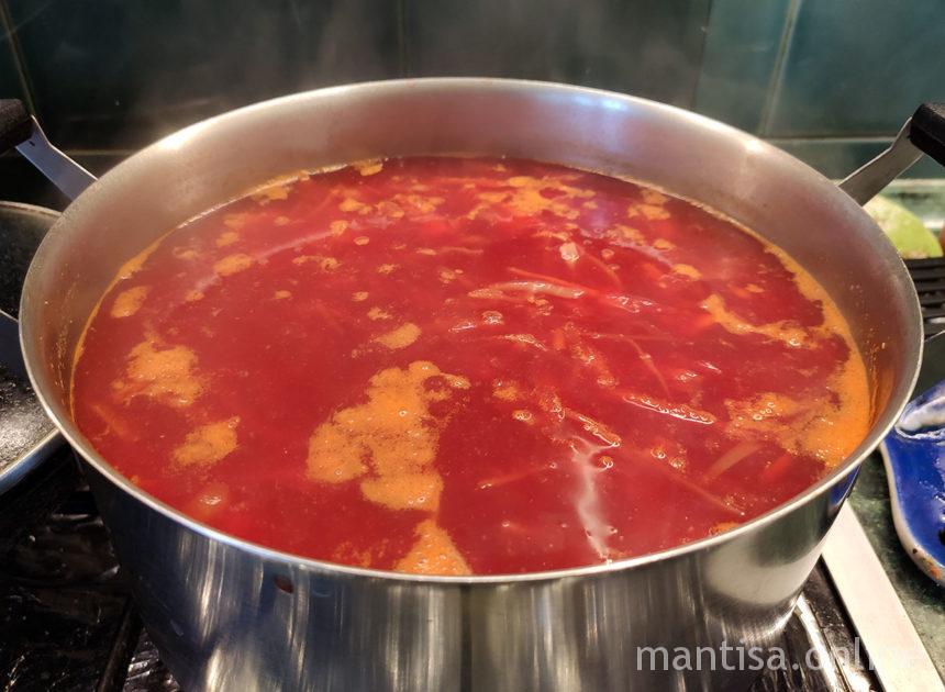 Ukrainian borscht