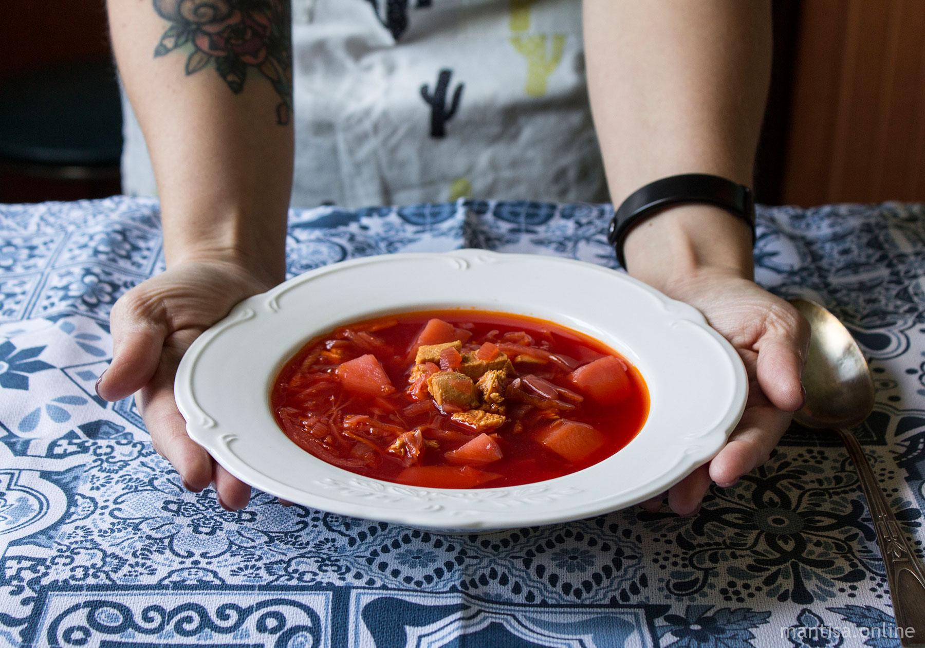 Ukrainian borscht