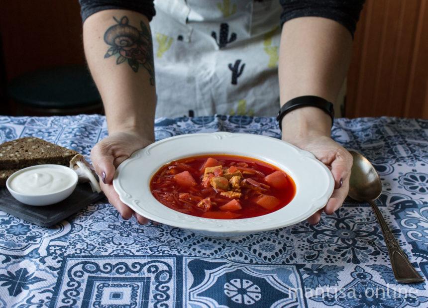 Ukrainian borscht