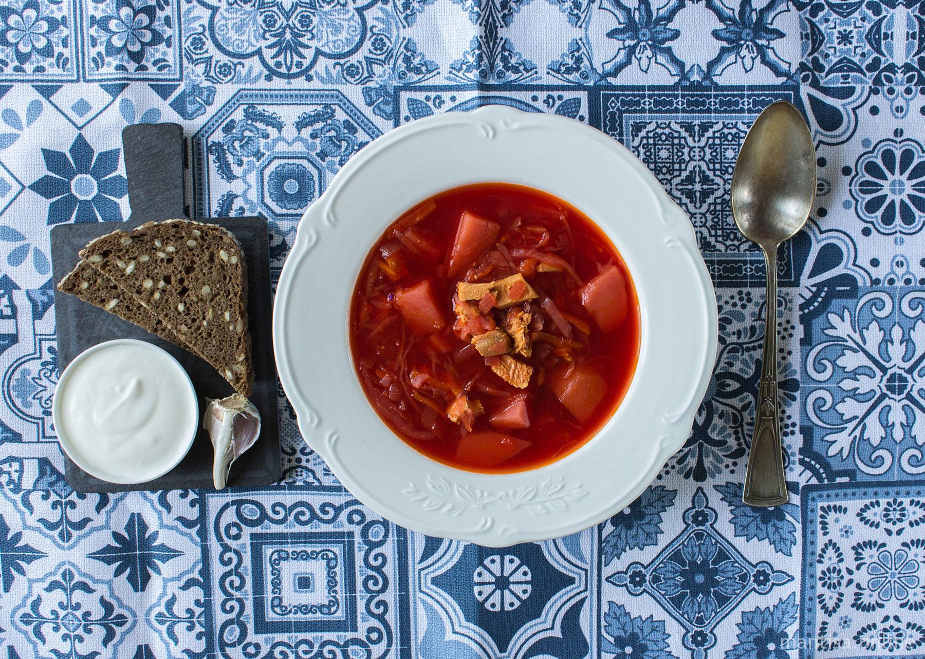 Ukrainian borscht